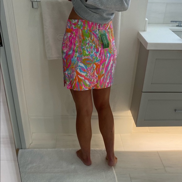 NWT - Lilly Pulitzer Marigold Skort Scuba to Cuba - Picture 6 of 11
